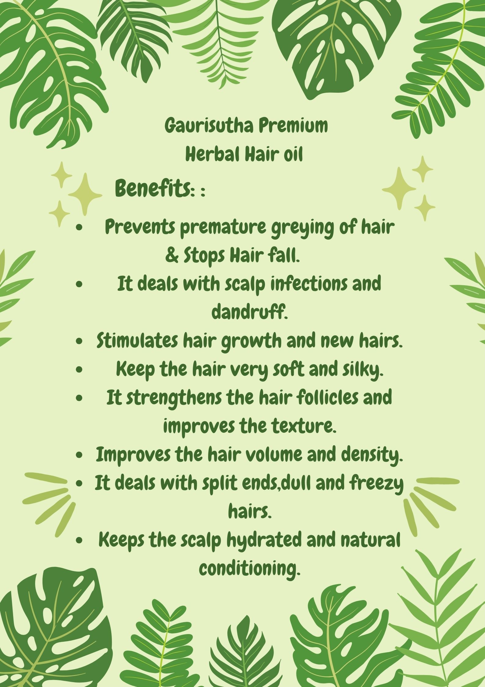 Premium Herbal Hair Oil 250ML - Image 4