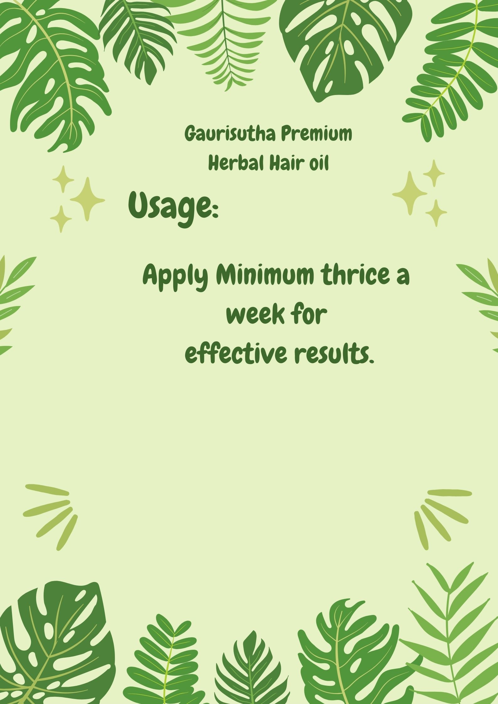 Premium Herbal Hair Oil 250ML - Image 5